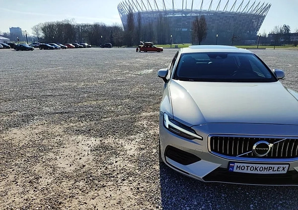 Volvo S60 cena 119900 przebieg: 56952, rok produkcji 2020 z Przedbórz małe 781